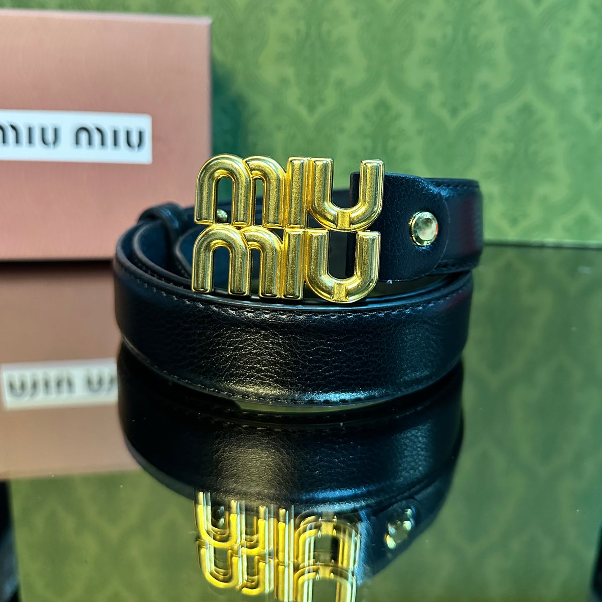 MIU MIU δέρμα